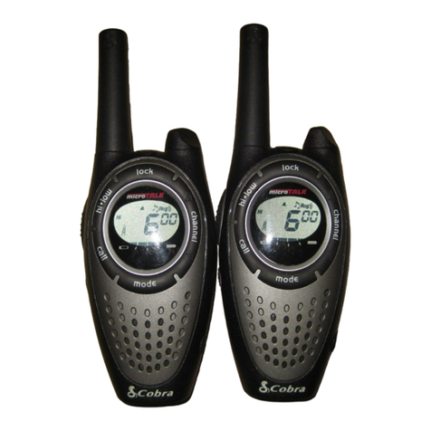 Cobra microTALK PR3000DX owner's manual