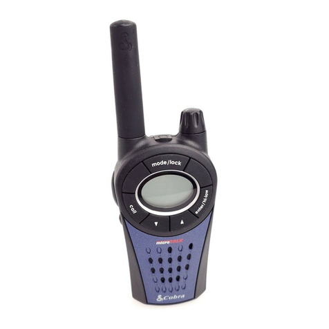 Cobra microTALK PR3500DX owner's manual