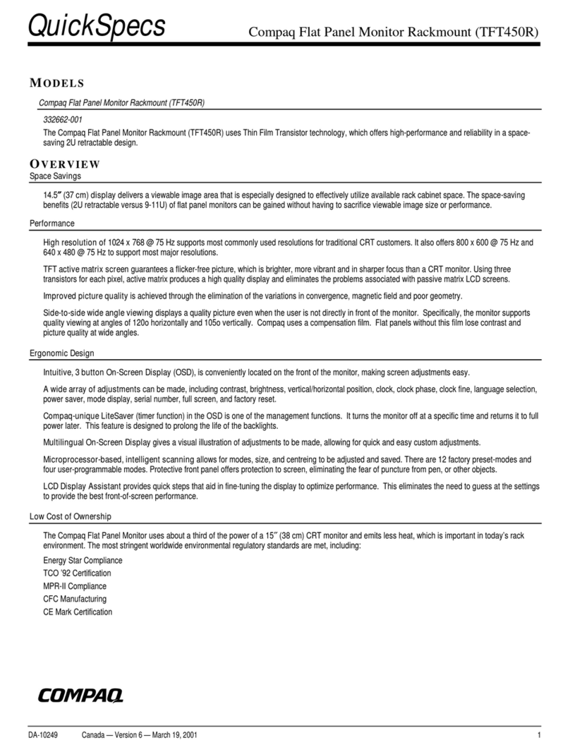 Compaq MV5500 User instructions