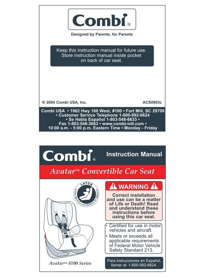 Combi Avatar 8100 Series instruction manual