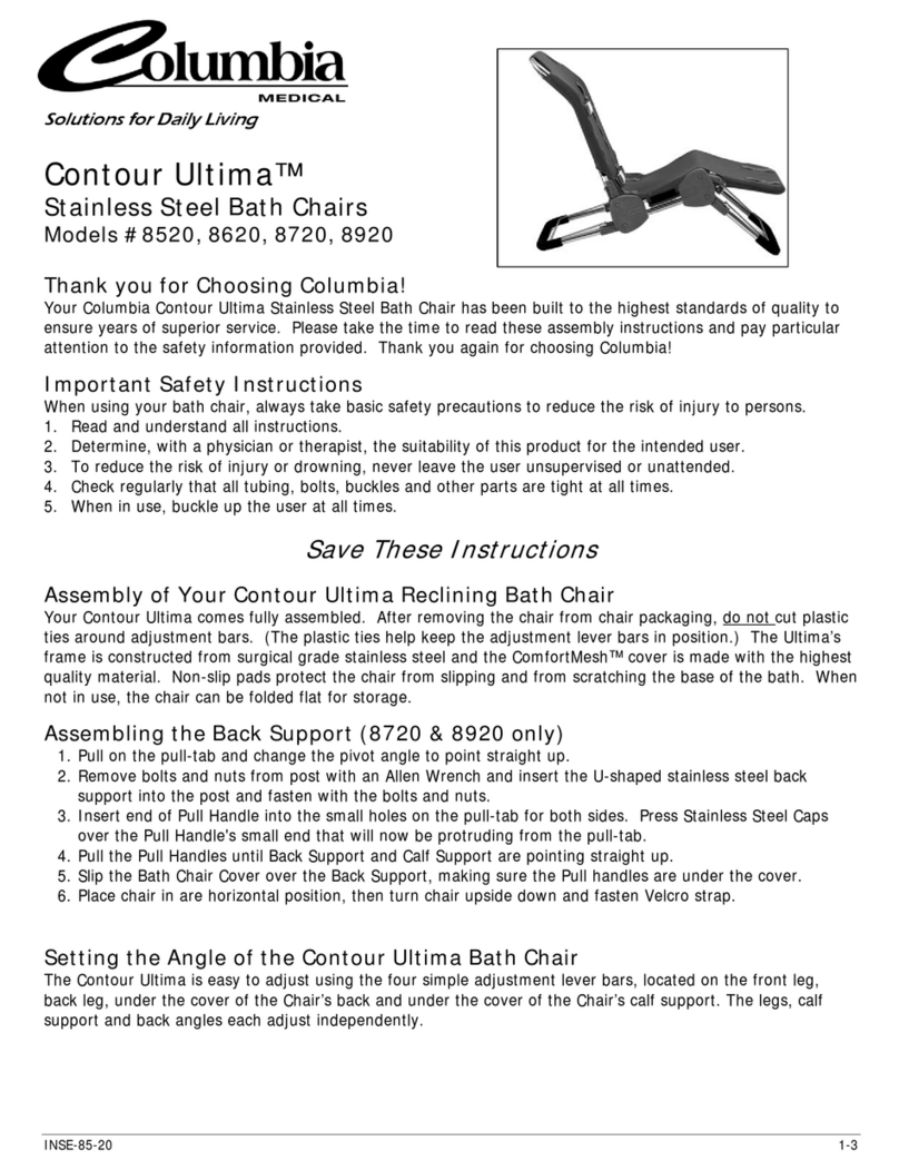 Columbia Ultima 8520 instructions