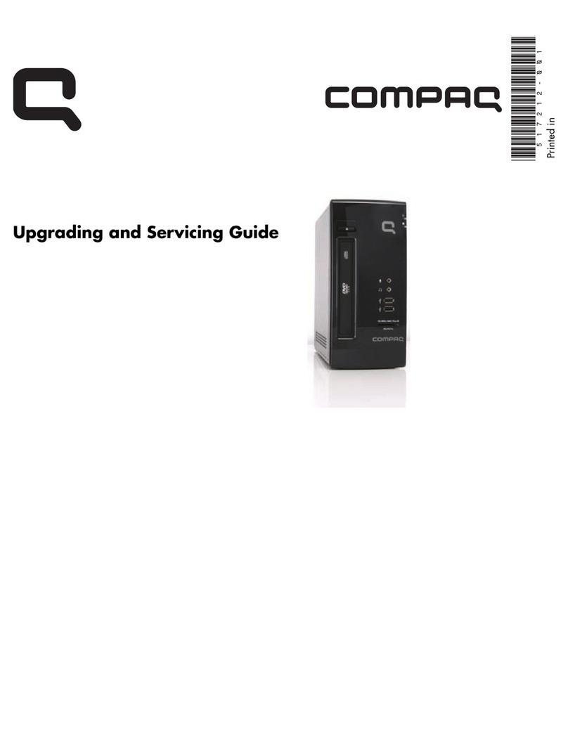 Compaq 517212-001 Upgrade and service guide