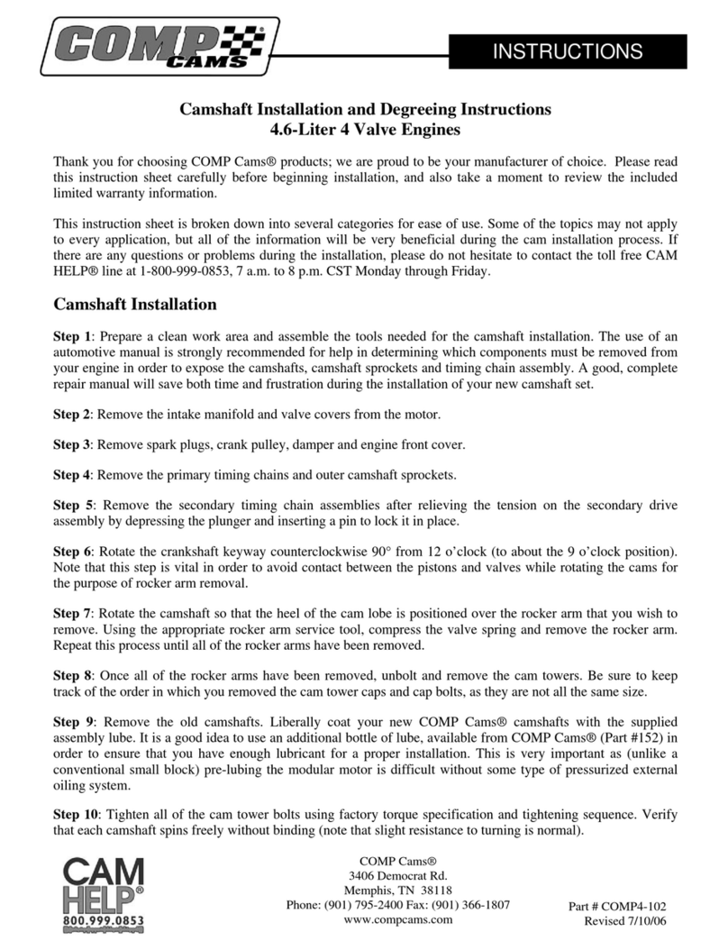 COMP Cams COMP4-102 instructions