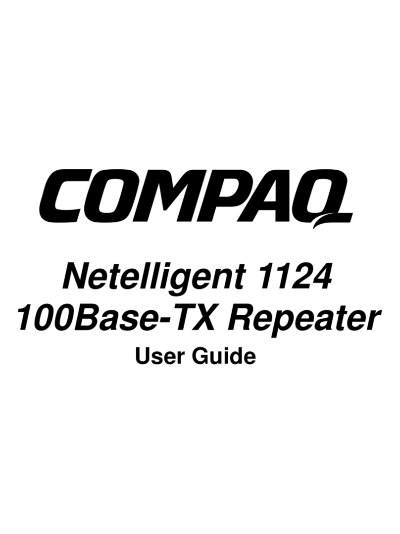Compaq Netelligent 1124 User manual Compaq Netelligent 1124 User manual