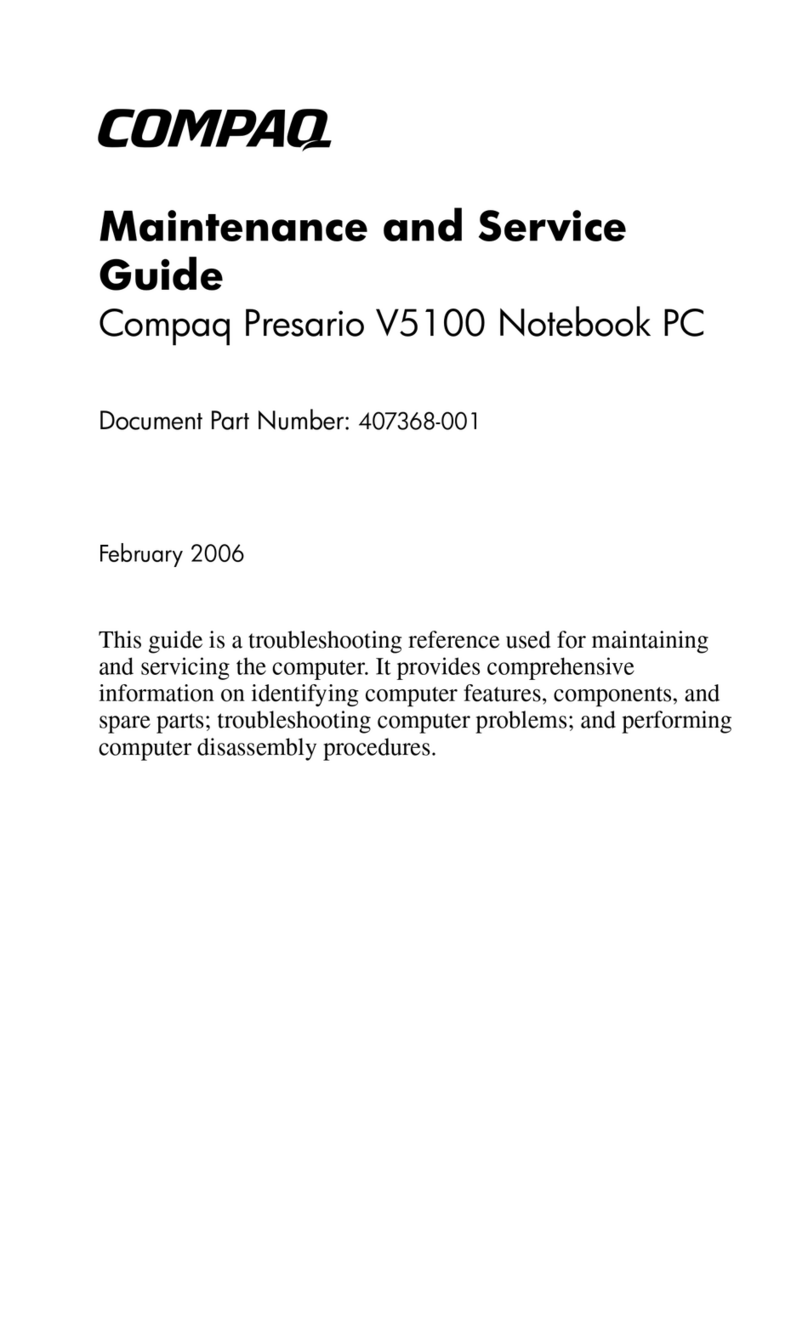 Compaq Presario V5000 Series Manual