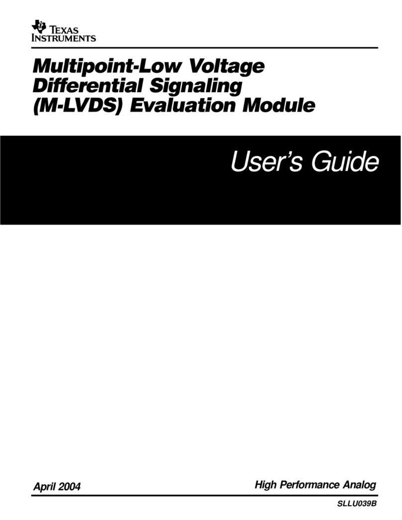 Texas Instruments M-LVDS User manual