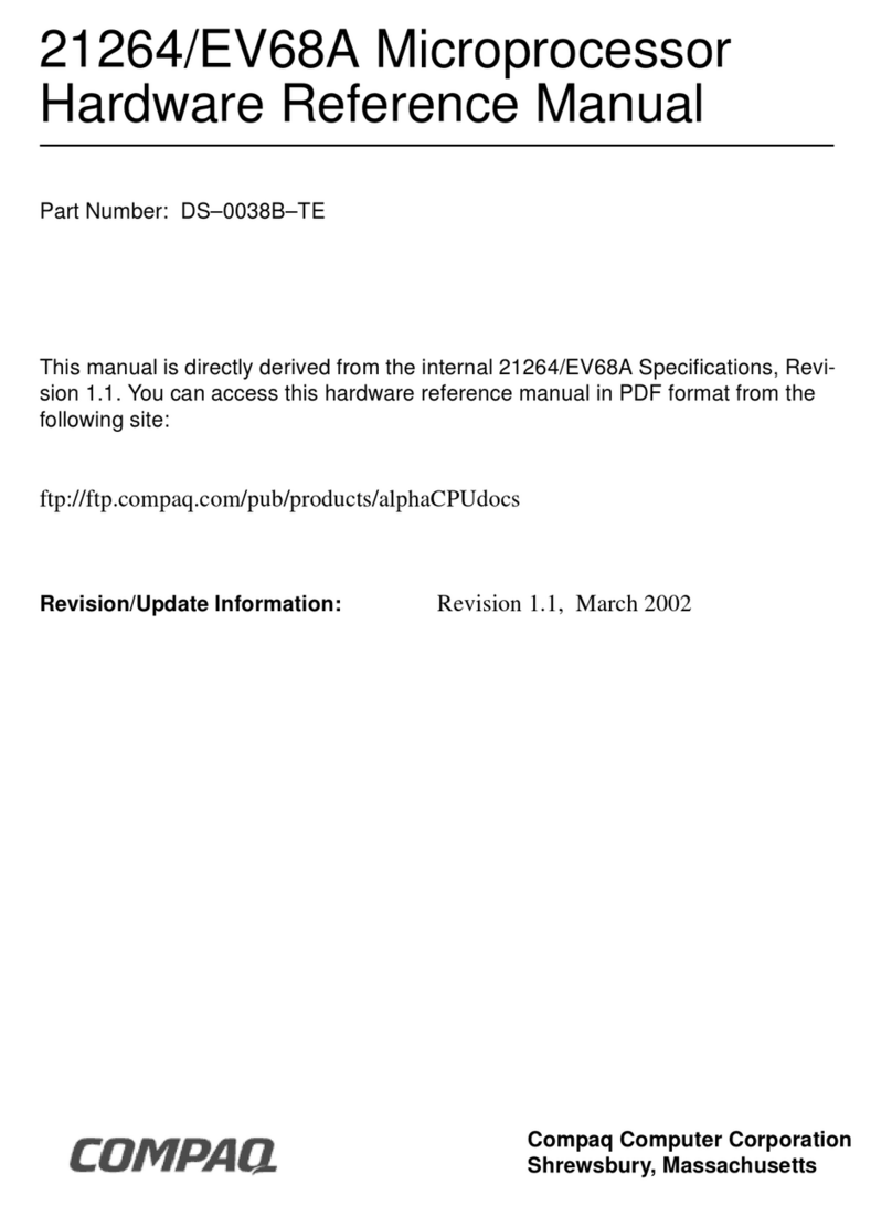 Compaq EV68A Quick user guide