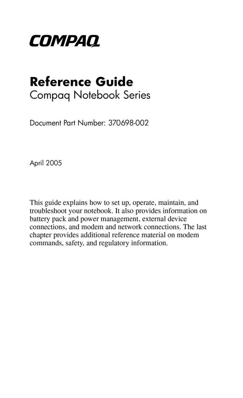 Compaq 370698-002 reference guide