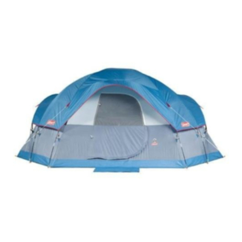 Coleman Tent 9277B151 instructions