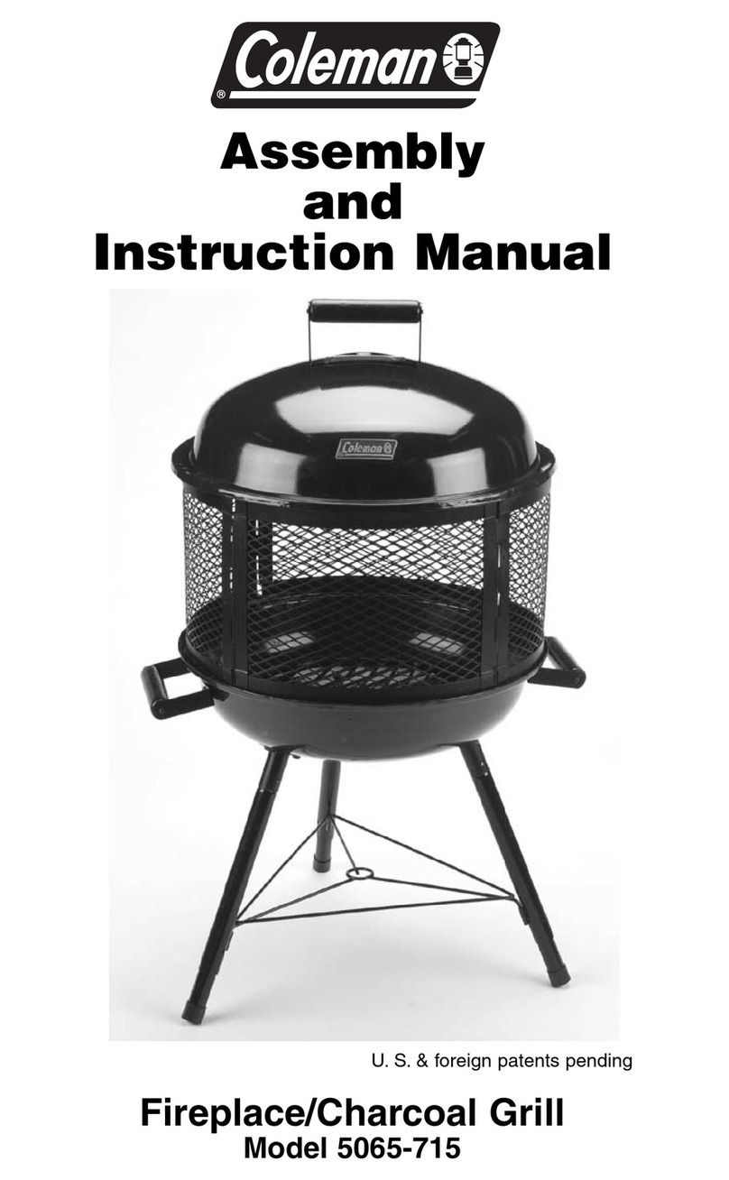 Coleman 5065-715 Assembly and instruction manual