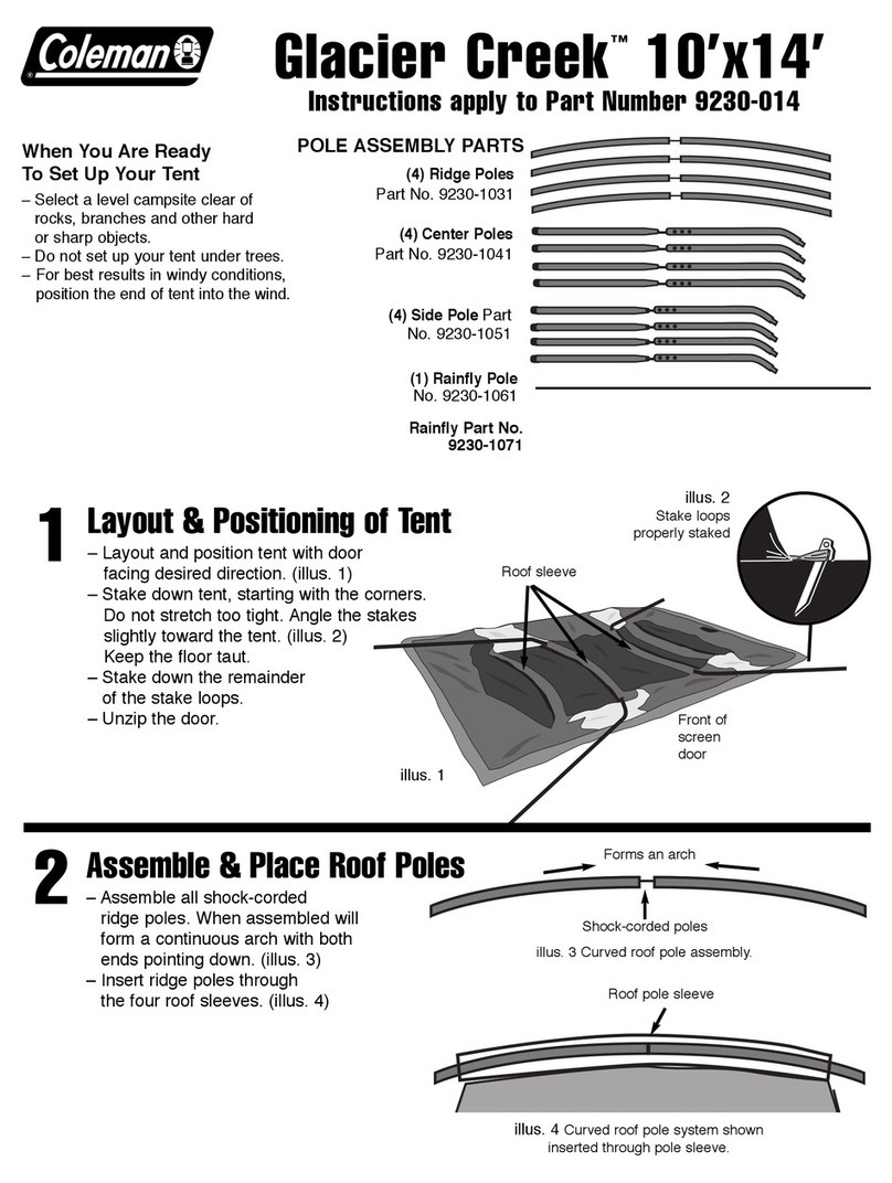 Coleman 9230-014 User manual