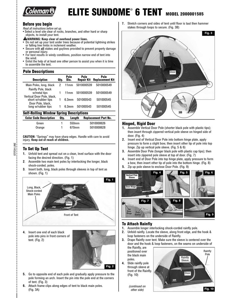 Coleman 2000001585 installation manual