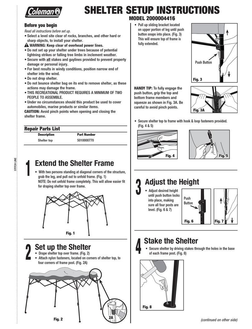 Coleman STITCHLINE 2000004416 User manual