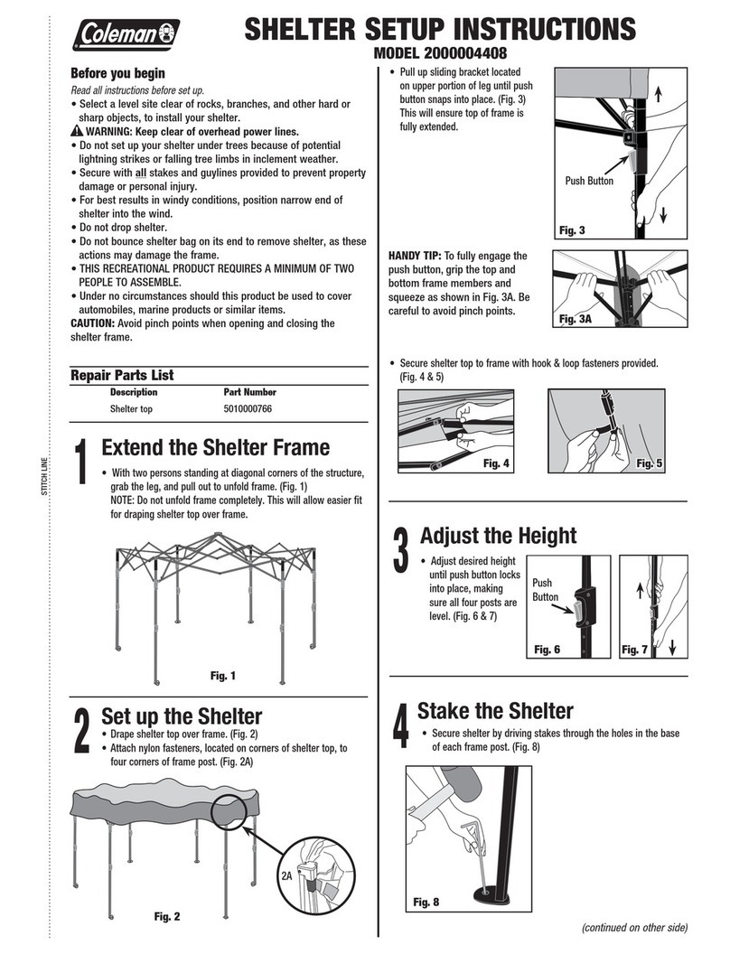 Coleman STITCHLINE 2000004408 Manual