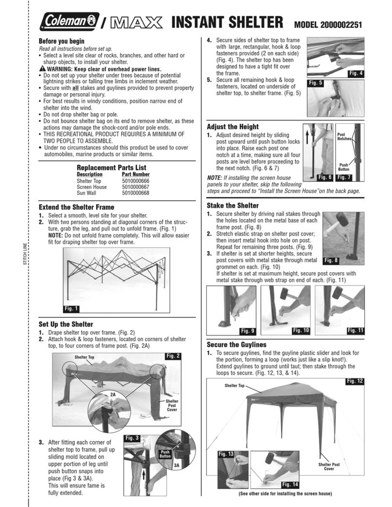 Coleman MAX 2000002251 User manual