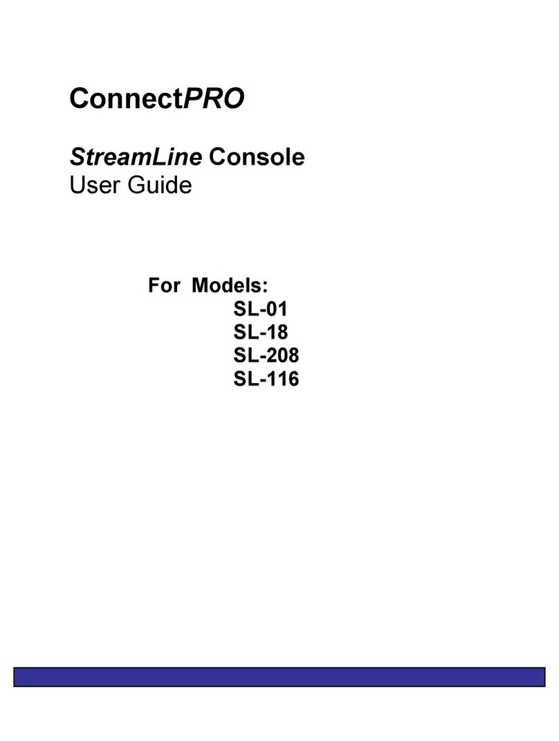 Connect Pro Master-IT StreamLine SL-01 user guide