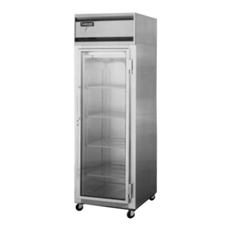 Continental Refrigerator 1FE-GD Specification sheet