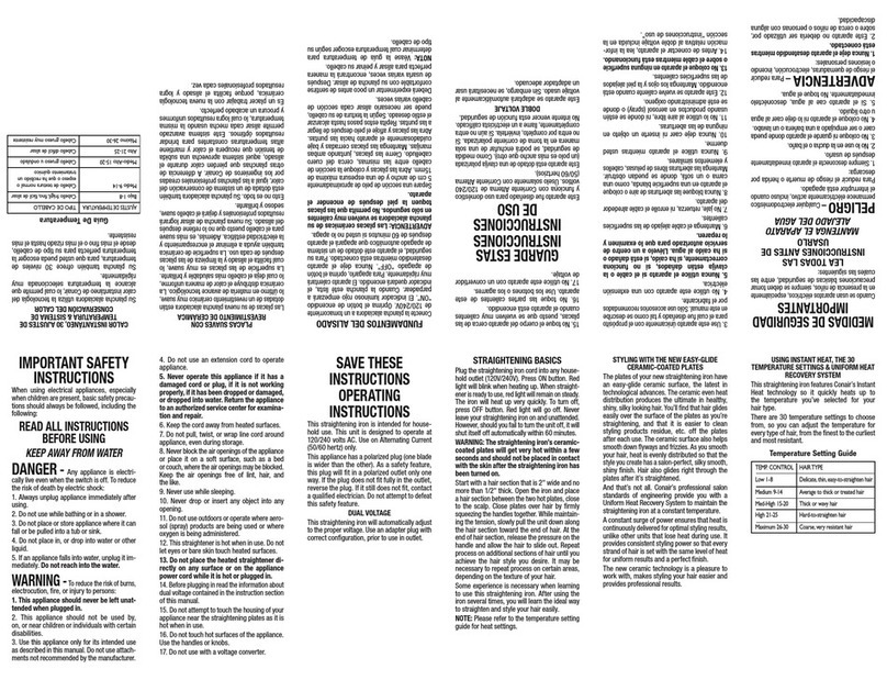 Conair CS53CS User guide
