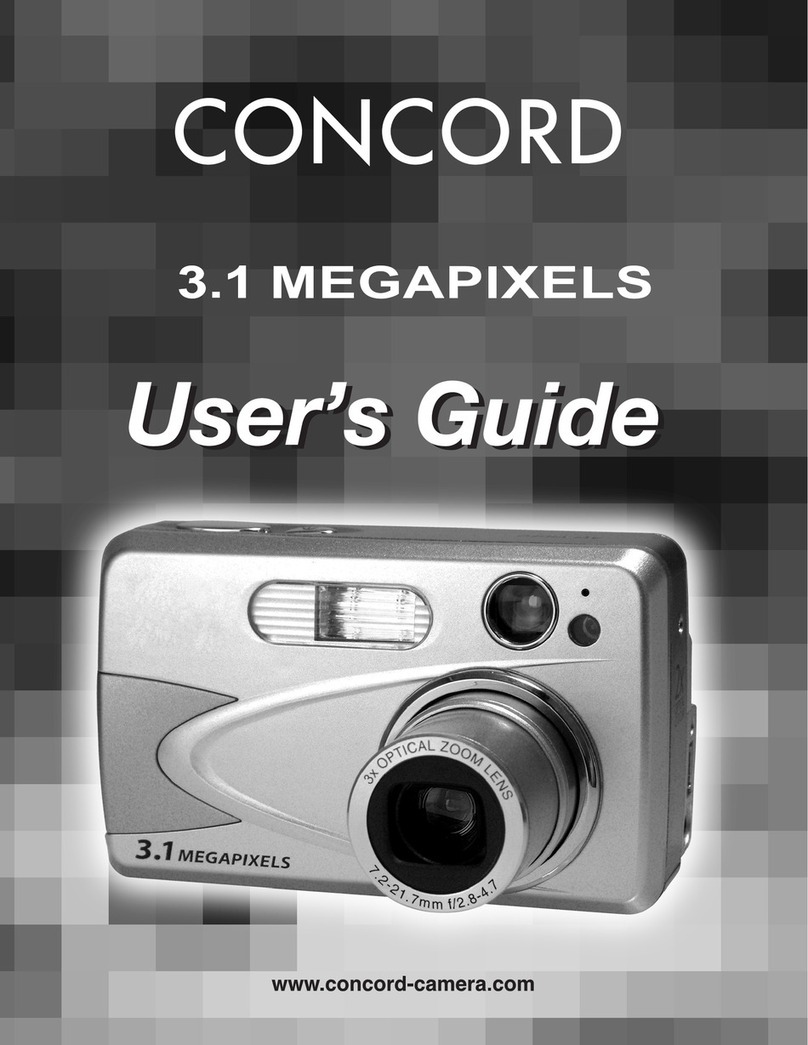 Concord Camera 3.1 Megapixels Digital Camera User manual