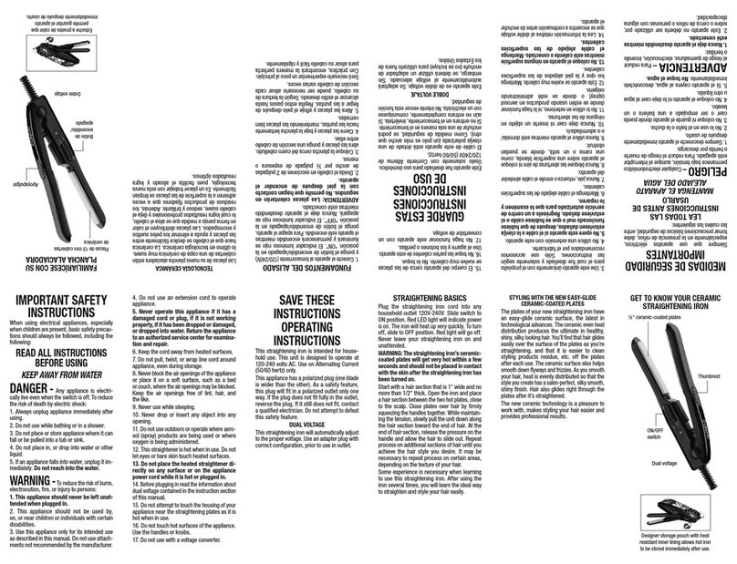 Conair miniPRO CS56 User manual