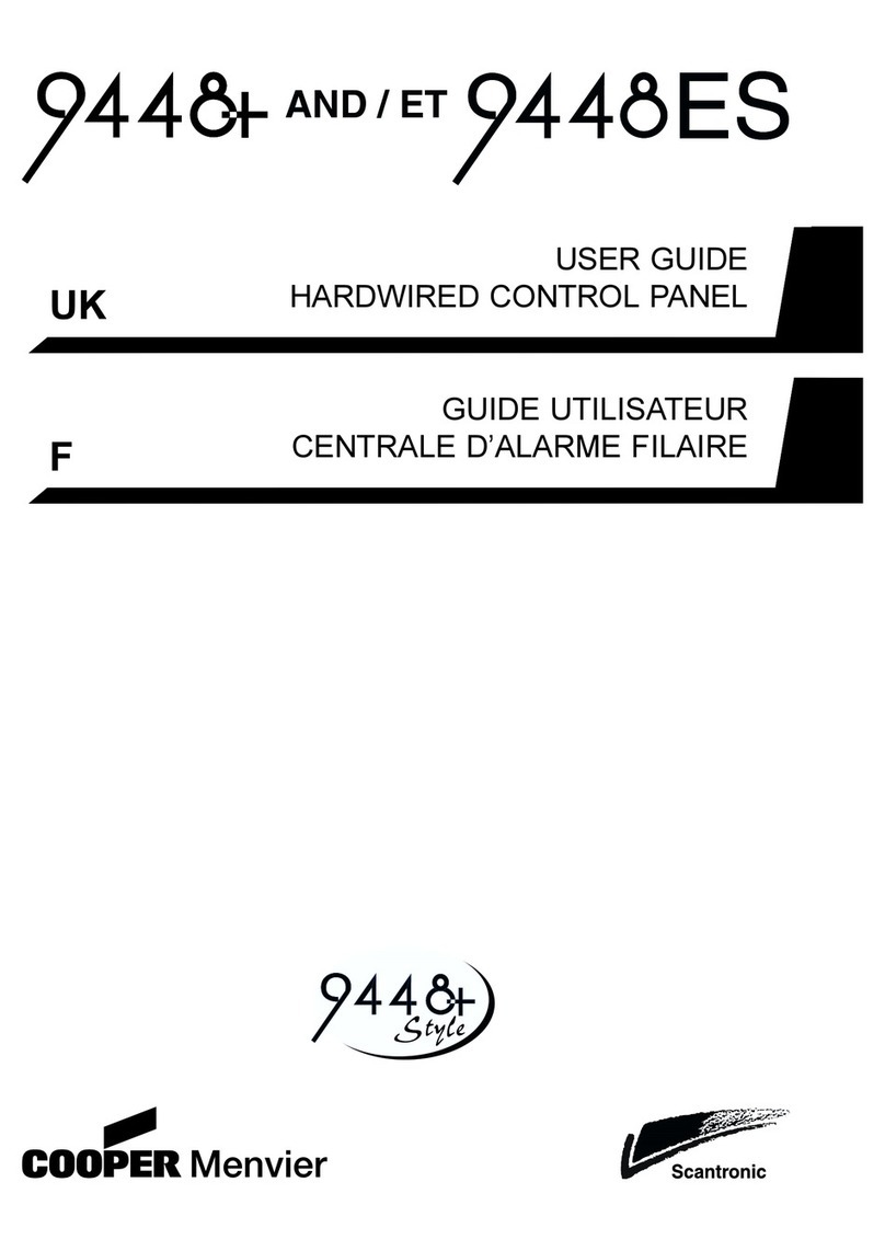Cooper Scantronic 9448 user guide