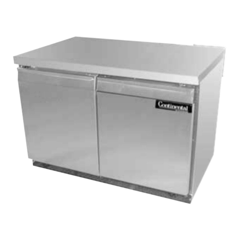 Continental Refrigerator SW27-FB User manual