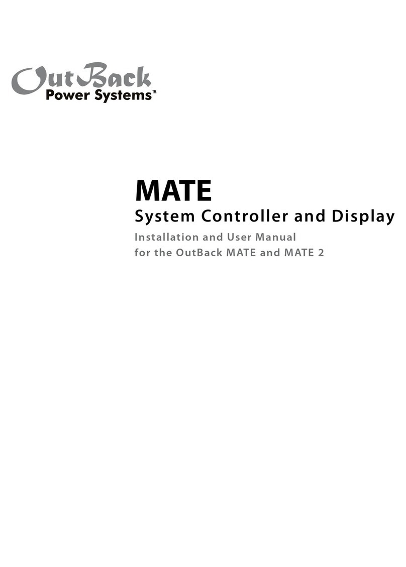 Outback MATE User manual