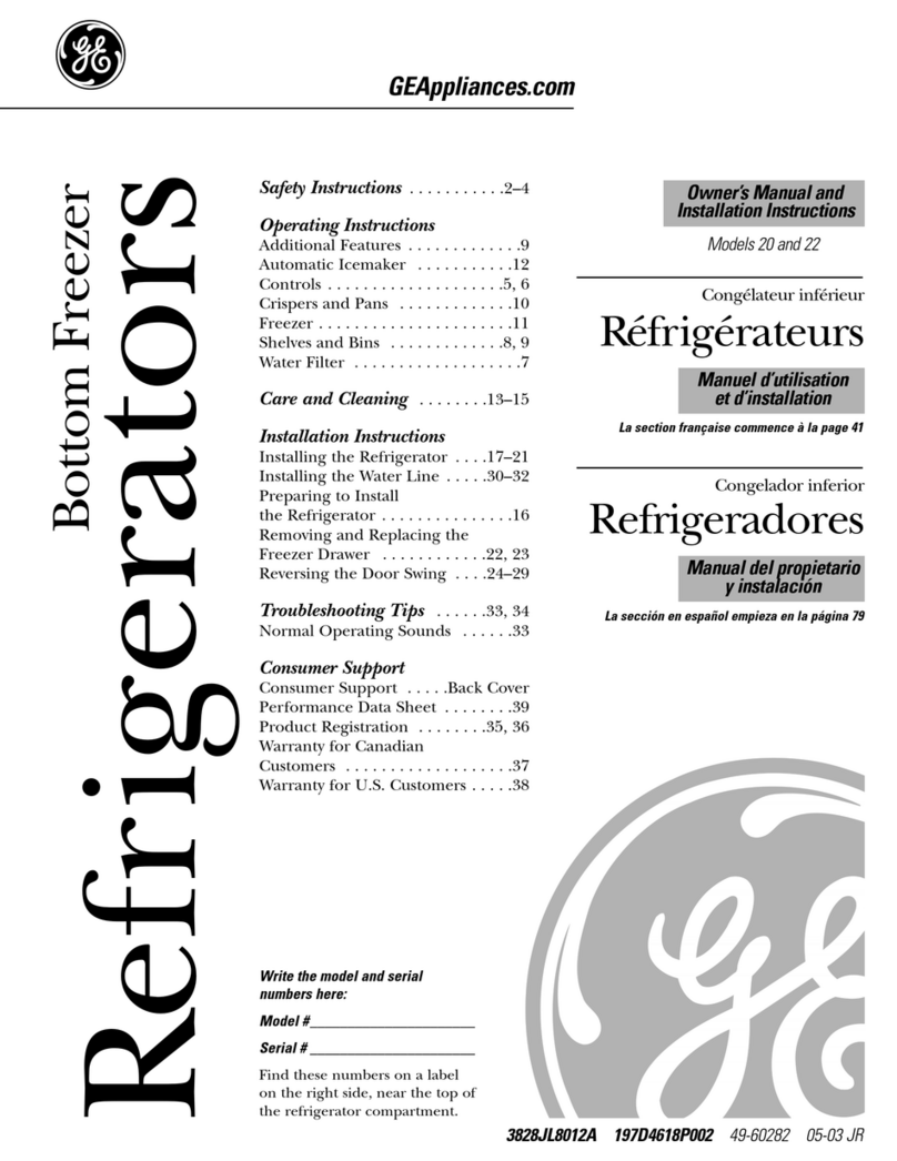 GE 20 Operating instructions