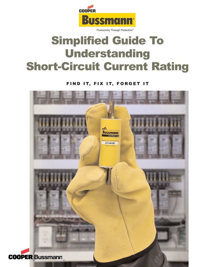 Cooper Bussmann Electronics Short-Circuit Current Rating brochure