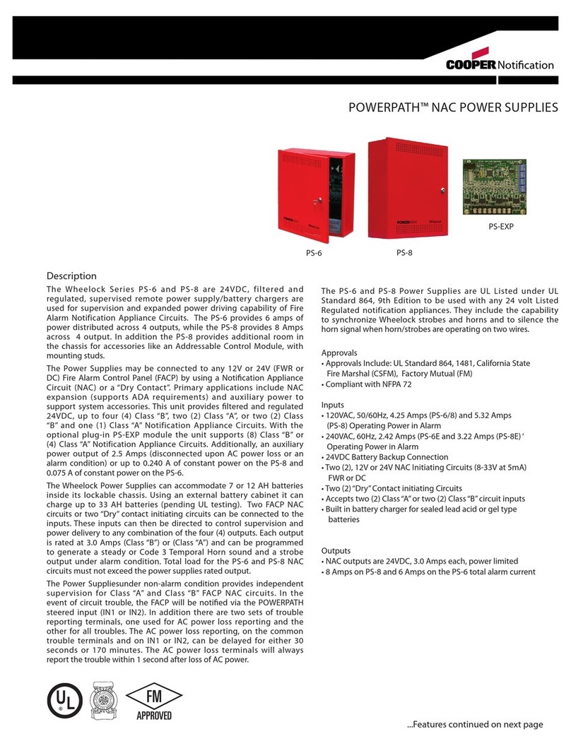 Cooper POWERPATH PS-6 Specifications