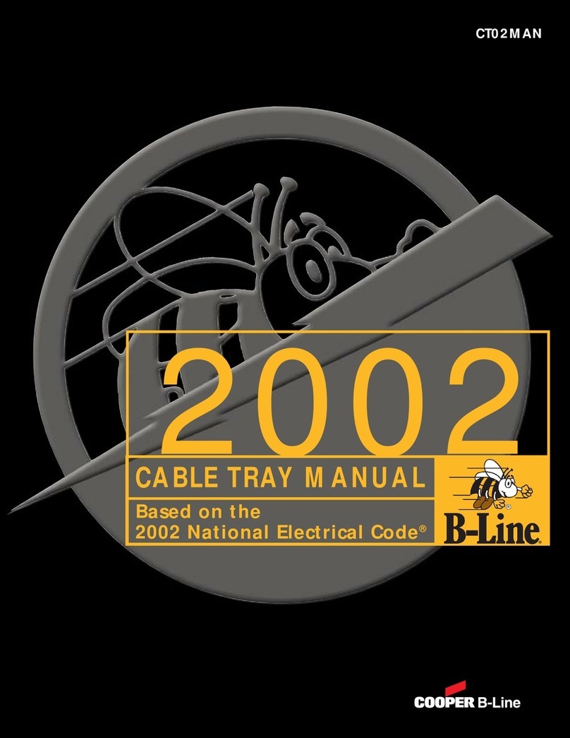 Cooper B-Line CT02MAN user manual