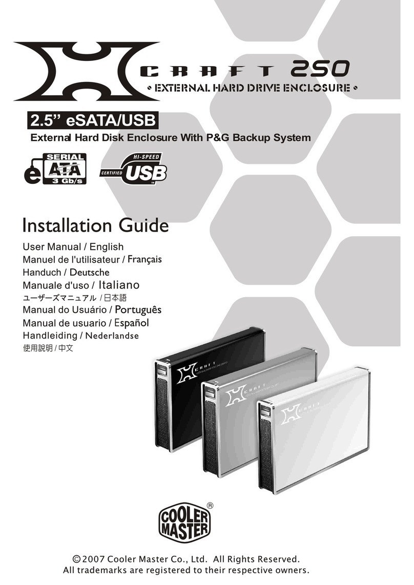 Cooler Master HCRAFT 250 installation guide