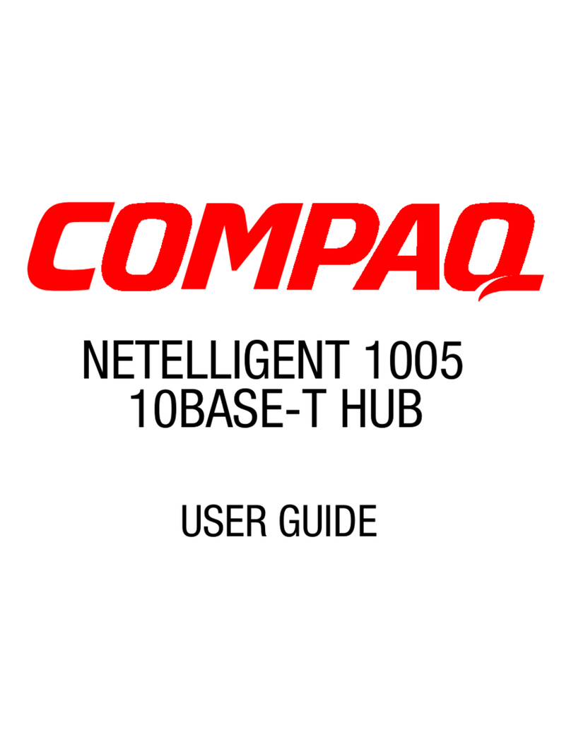 Compaq Netelligent 1005 User manual