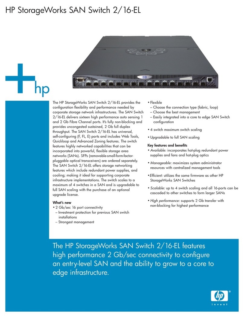 HP StorageWorks 2/16-EL brochure