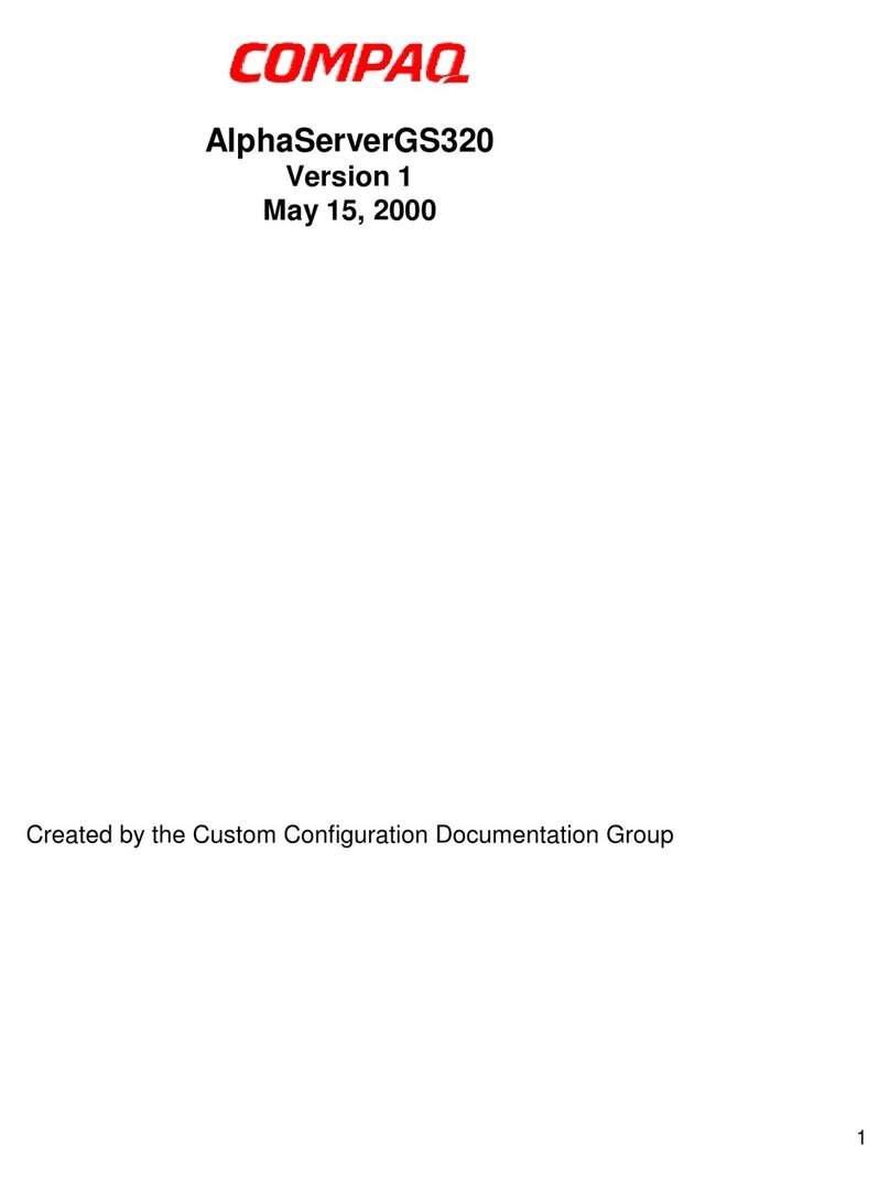 Compaq ALPHA GS320 Quick setup guide