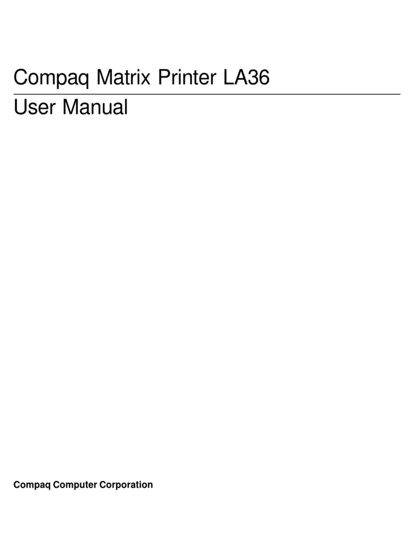 Compaq LA36 User manual