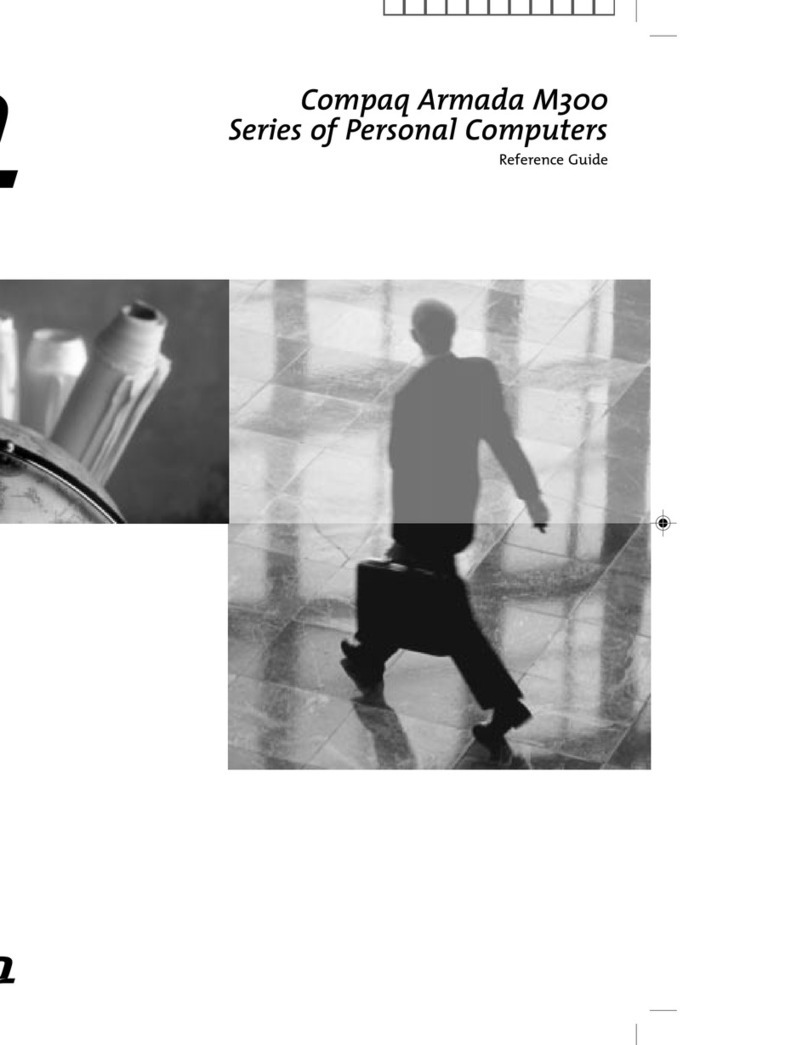 Compaq Armada M300 Series reference guide