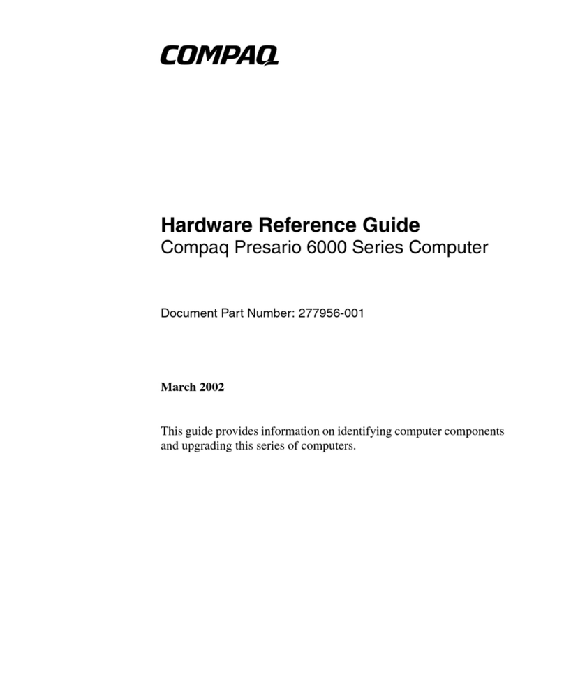 Compaq Microcom 6000 Operating and maintenance manual