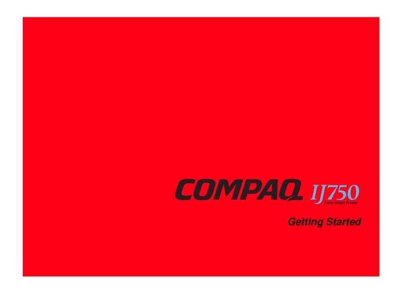 Compaq Compaq IJ750 User manual
