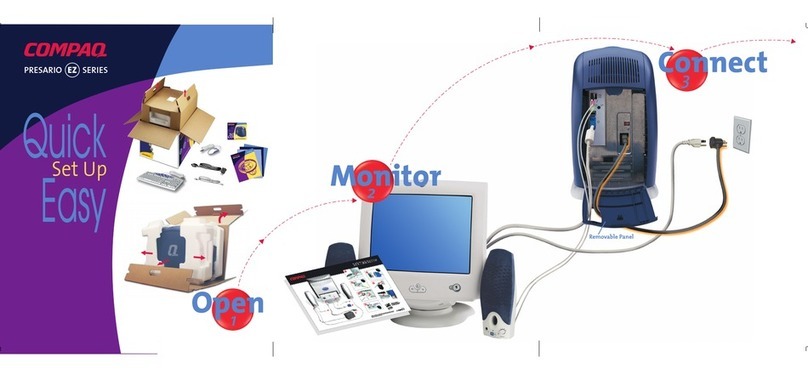 Compaq Presario EZ Series Product information sheet
