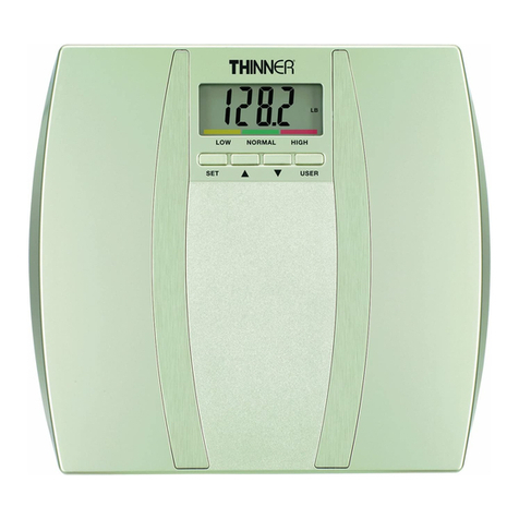 Conair Thinner TH402 User manual
