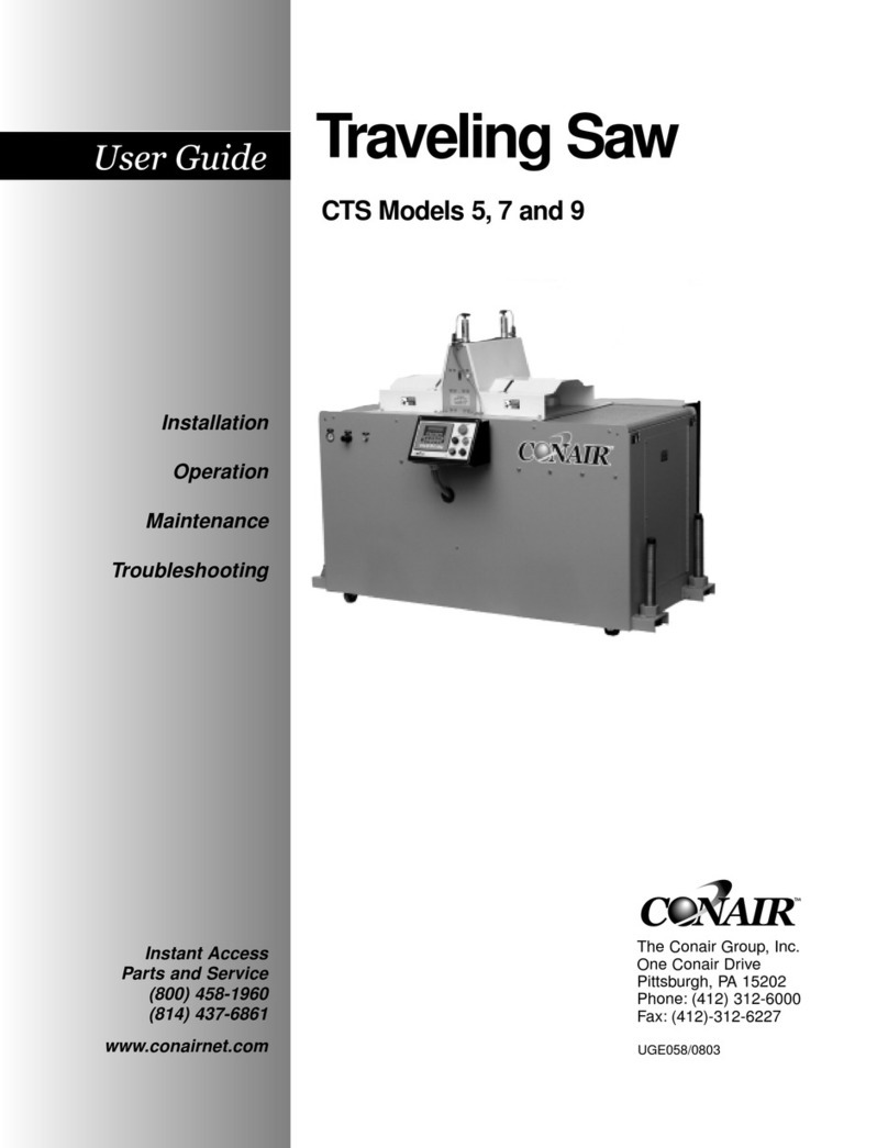 Conair CTS 5 user guide
