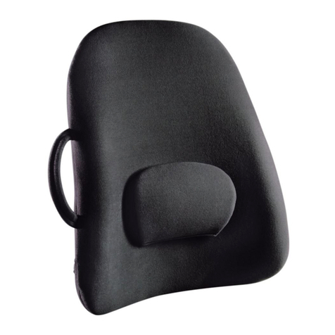 Conair Lowback Backrest Support Instruction booklet