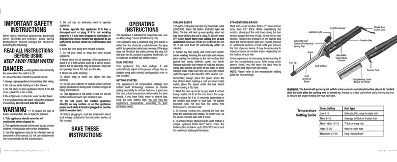 Conair phone TAD 2012 Instruction guide