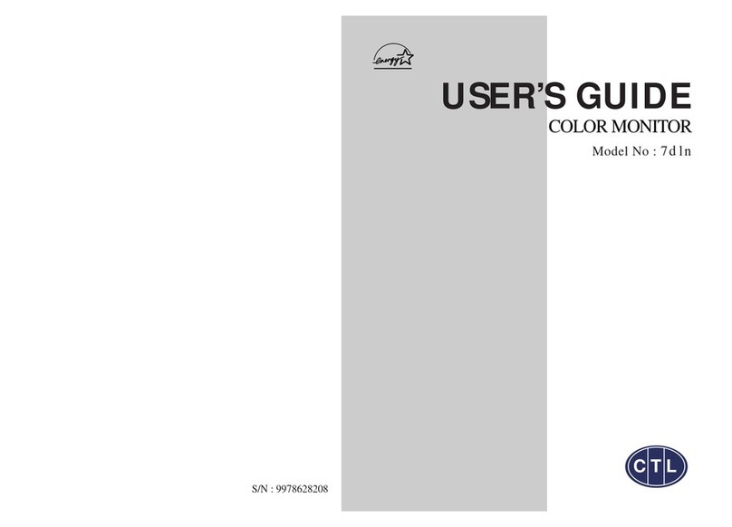 Ctl 7dln User manual