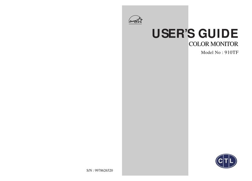 Ctl 910TF User manual