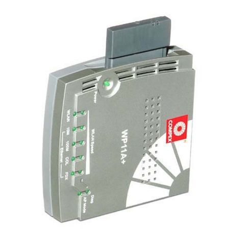 Compex WP11A+ user manual