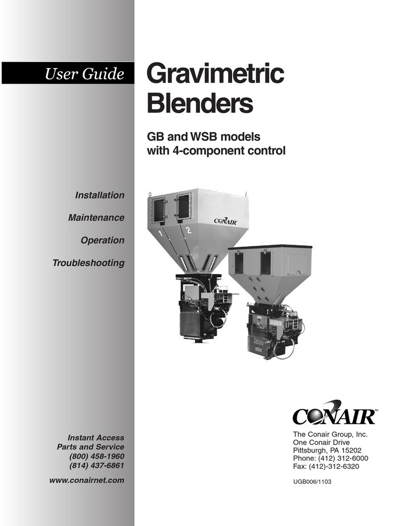 Conair GB/ WSB user guide