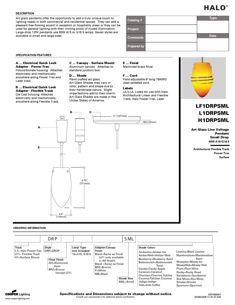 Cooper Lighting Halo H1DRPSML specification