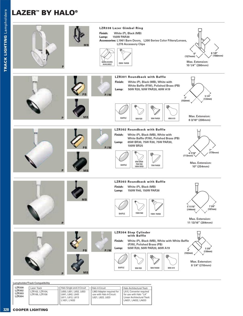 Cooper Lighting LV303 brochure